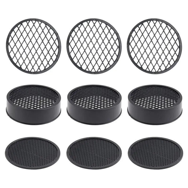 3Pack Sifting Pan Outdoor Gold Panning Soil Sifter Garden Sieve Mesh Garden Mini Sifting Pan Soil Sand Sieve For Outdoor
