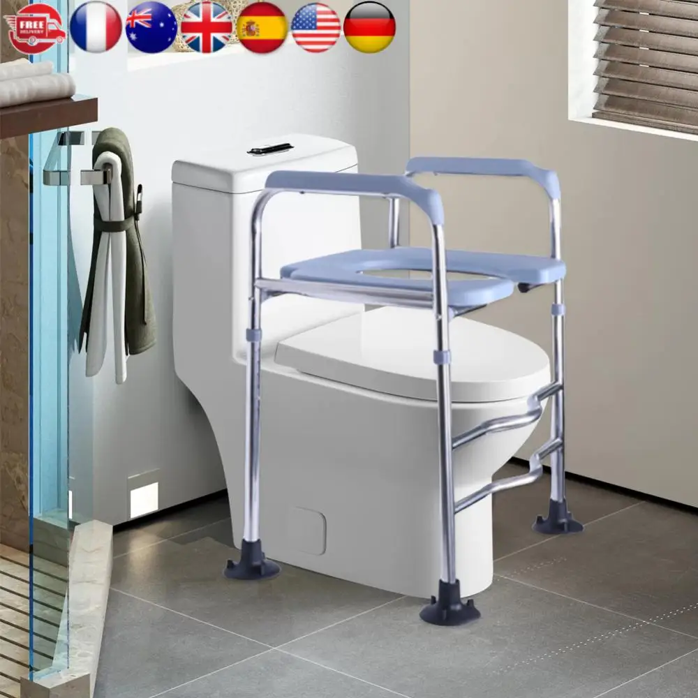 

Подъемное сиденье для унитаза, регулируемое по высоте, из нержавеющей стали, для восстановления после операции