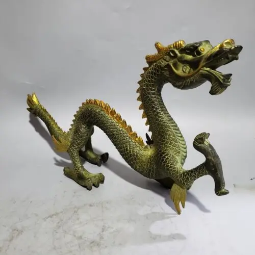 Pure copper antique dragon ornaments