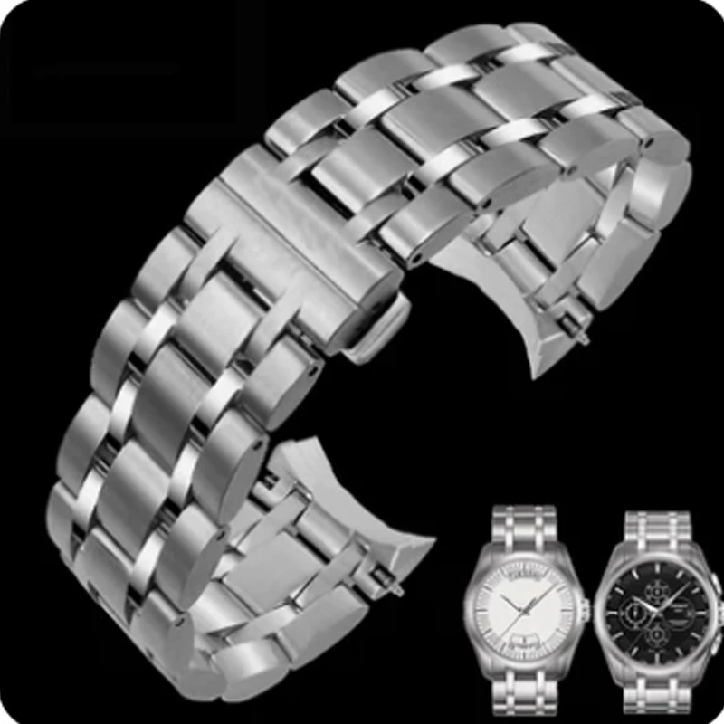 

For Tissot Men's Cool Image T035 Watch Strap 1853 Original T035410 407A Steel Strap 617/627A Watch Chain 18mm 22mm 23mm 24mm