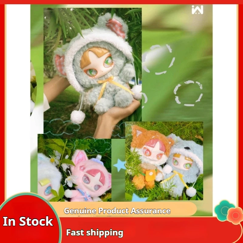 

High Quality Trendy Blind Box Toys Plush Detachable Hat Fringe Festival Gifts Collectible Spring Series INN Sound Over Spring