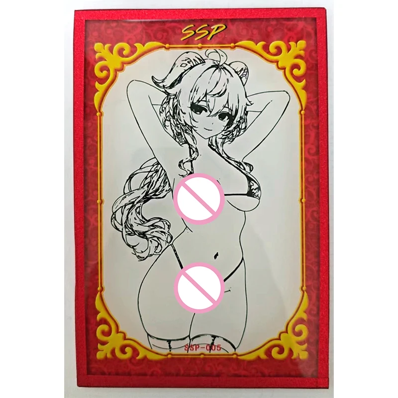 Anime Goddess Story Op Ssp Yae Miko Nami Shirahoshi Kanroji Mitsuri Collectible Cards Christmas Birthday Gifts Children's Toys