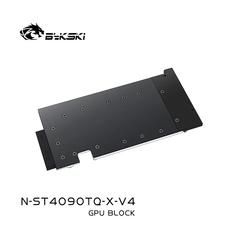 Bykski N-ST4090TQ-X-V4 وحدة معالجة الرسومات كتلة الماء لـ ZOTAC GAMING RTX 4090 Trinity /AMP EXtreme AIRO بطاقة الفيديو التبريد/NVIDIA RTX4090