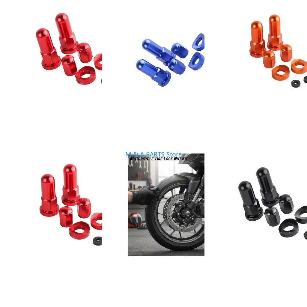 U1JF Easy Installation Rims Locking Spacer Universal Fit For Various Bike Models