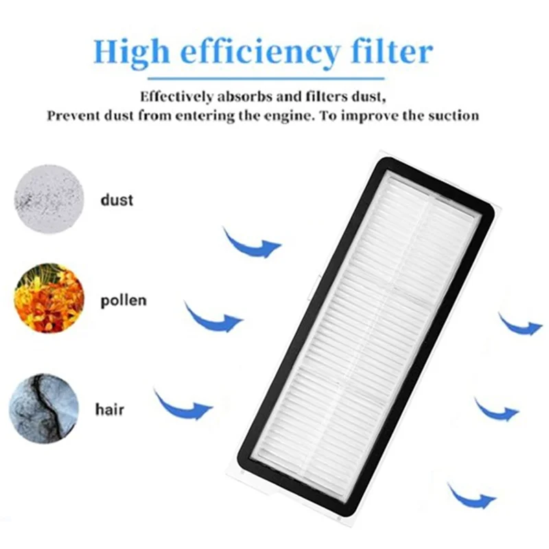 

A34R 3PCS For Roborock Q Revo Maxv / Roborock P10 Pro Robot Vacuums Cleaner Part Dust Trash Box With Filters
