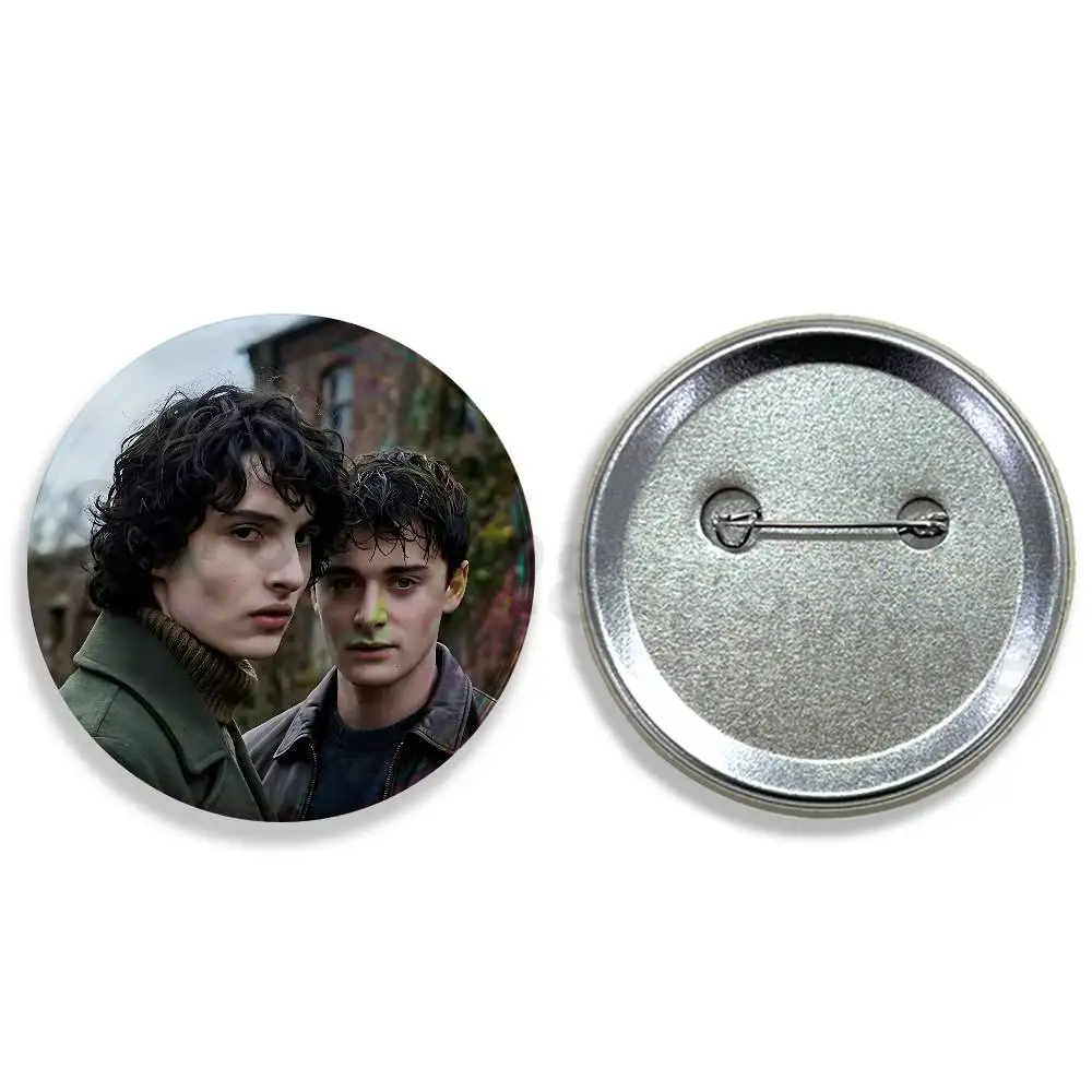 N-Noah Will S-Schnapp 58mm Icon Badge Handmade Tinplate Brooch for Backpack Clothes Chest Ornament Gifts