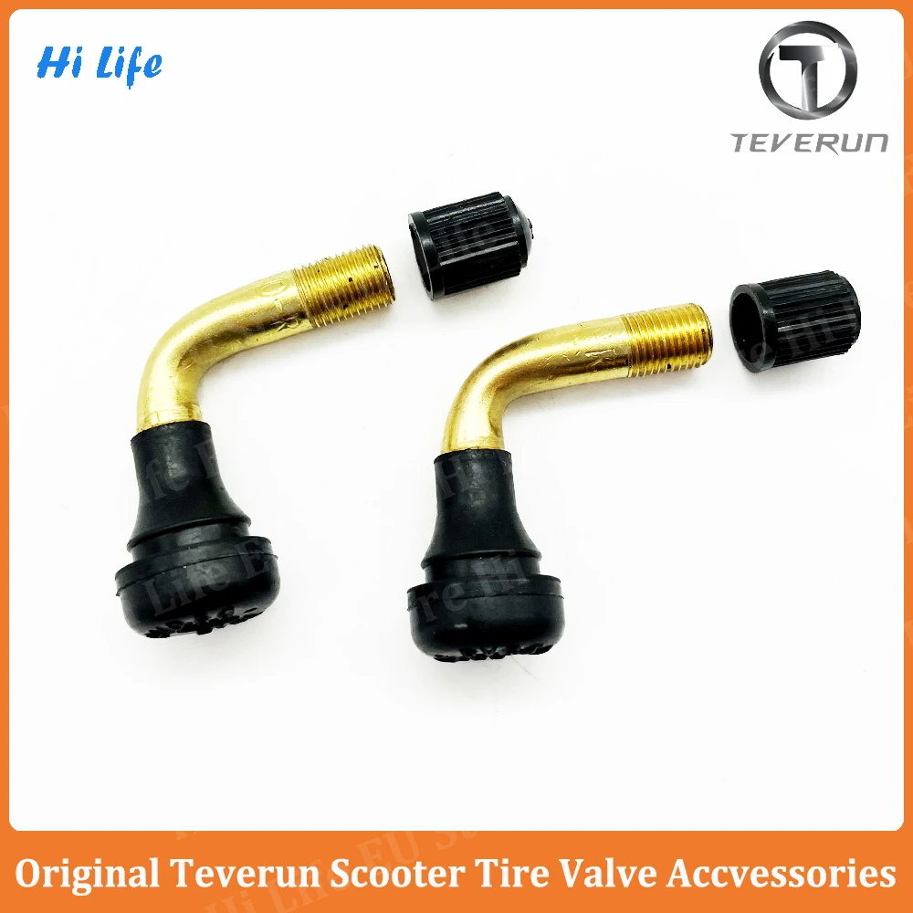 Teverun Scooter Tubeless Tire Valve Suit for Teverun Fighter Mini Blade GT/GT+ II Teverun Fighter 10/11/Supreme Electric Scooter