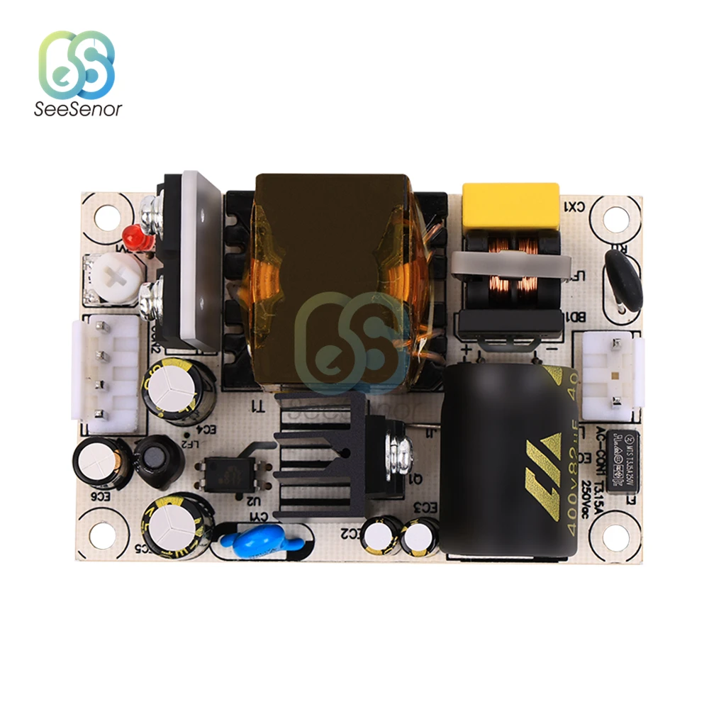 AC 90-264V 110V 220V to DC 5V 12V 24V 48V 1A 2A 4A 6A Switching Power Supply Board Bare Board Power Supply Module AC-DC Module