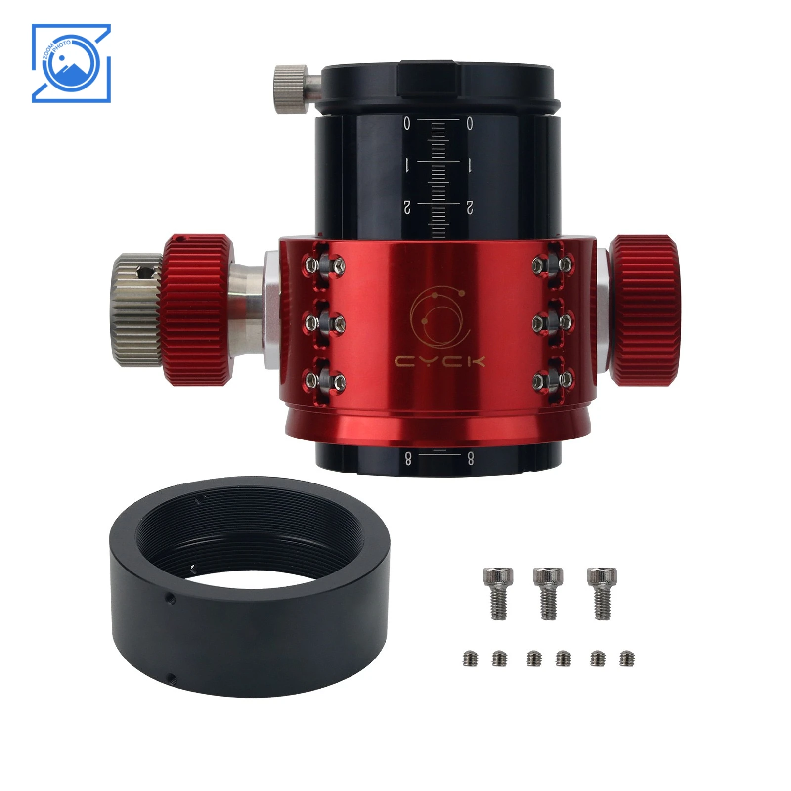 CYCK Универсальная версия 2-дюймовый телескоп SCT Focuser Двухскоростной зубчатый фокусер для Celestron C6 Above C925HD/C11/C11HD/C14