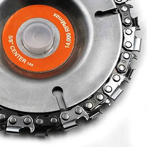 4 Inch Máy Mài Cưa Xích ĐĨA GỖ Dây Chuyền Đĩa Dụng Cụ 4 Inch Đa Năng Chạm Khắc Gỗ Cưa Góc dụng Cụ Mài Dao