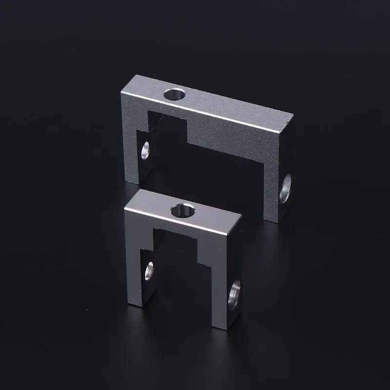 1 Set/2 Set 2020 2040 Profilo in lega di alluminio Ender3 Parti della stampante 3D per MGN12 Binario di guida lineare Blocco fisso
