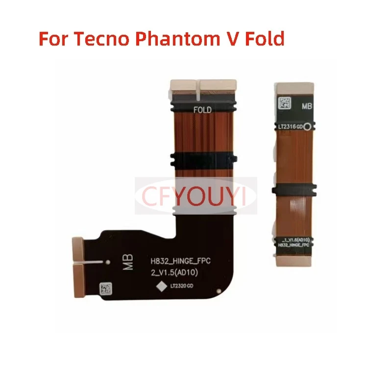 

1set Rotating Shaft Flex Cable LCD connection cable flex For Tecno Phantom V Fold