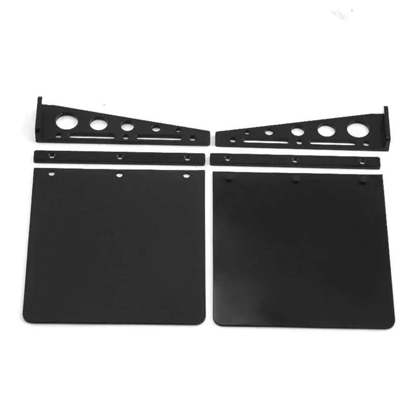 

1 set of mud Flaps Fender decorations for Tamiya 1/14 RC truck tractor Trailer car Tipper SCANIA Actros MAN VOLVO DIY Upgrade