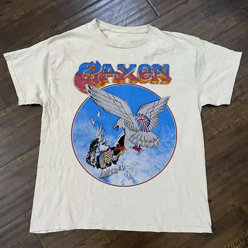 New Saxon All Size 12D390T shirt