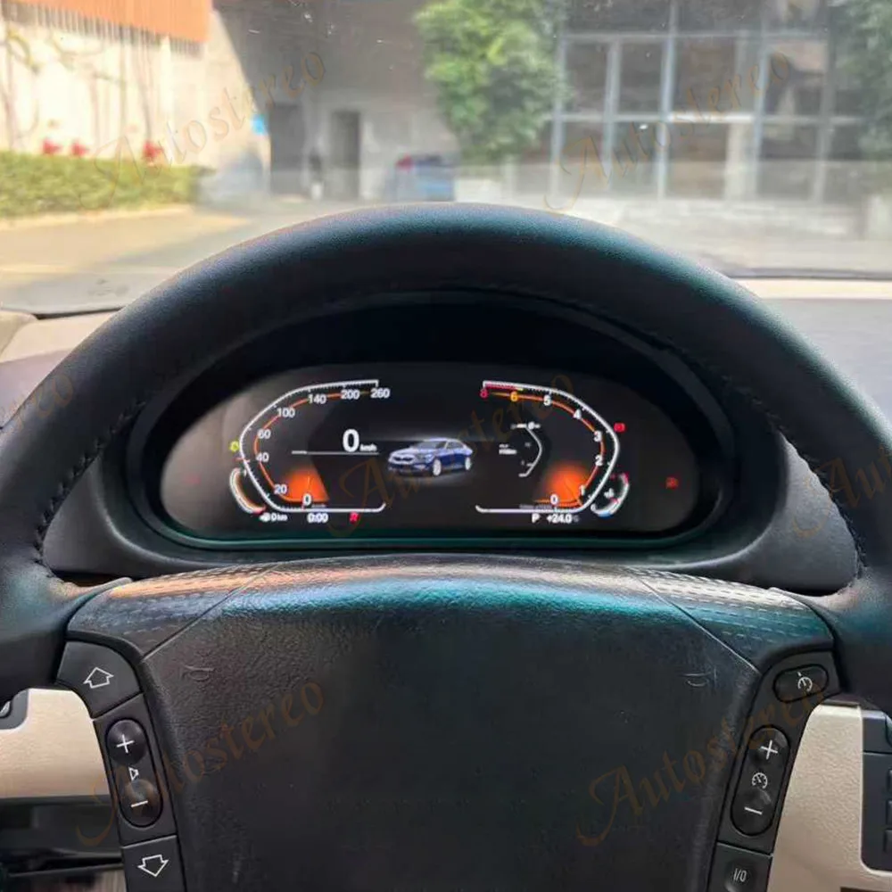 Car Digital Cluster Instrument For BMW 3 M3 E46 1999-2004 Dashboard Panel Virtual Cockpit Speed Meter Display Screen Head Unit