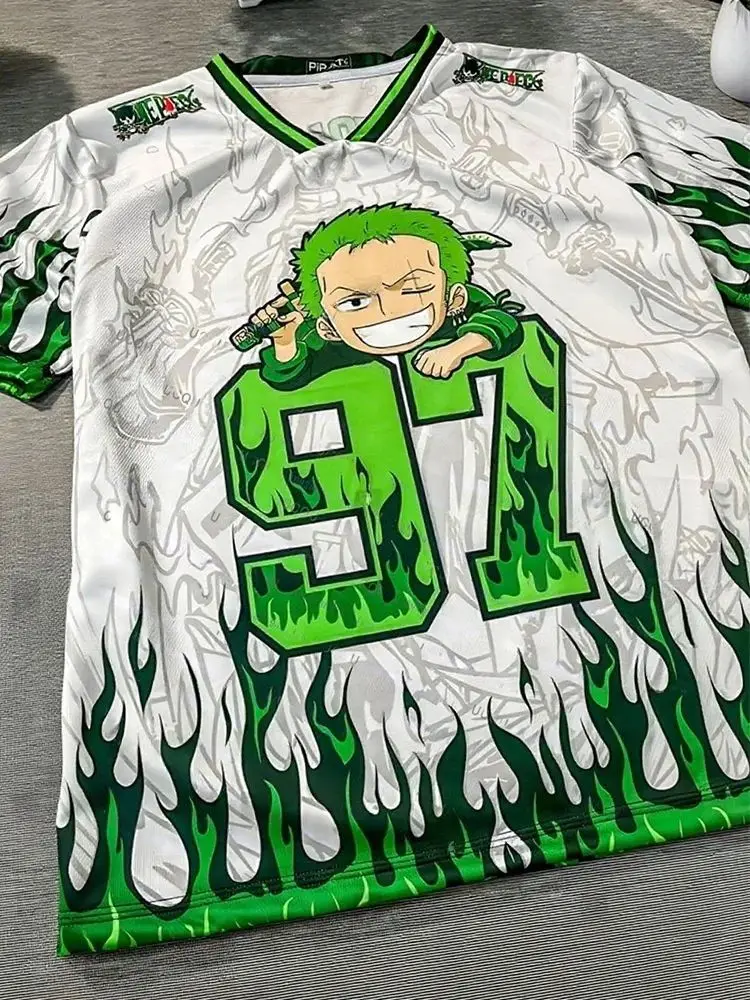 2026 Latest Anime Sauron ONE PIECE Japan Football Jerseys Fans Edition Jersey Anime Special Edition view 3