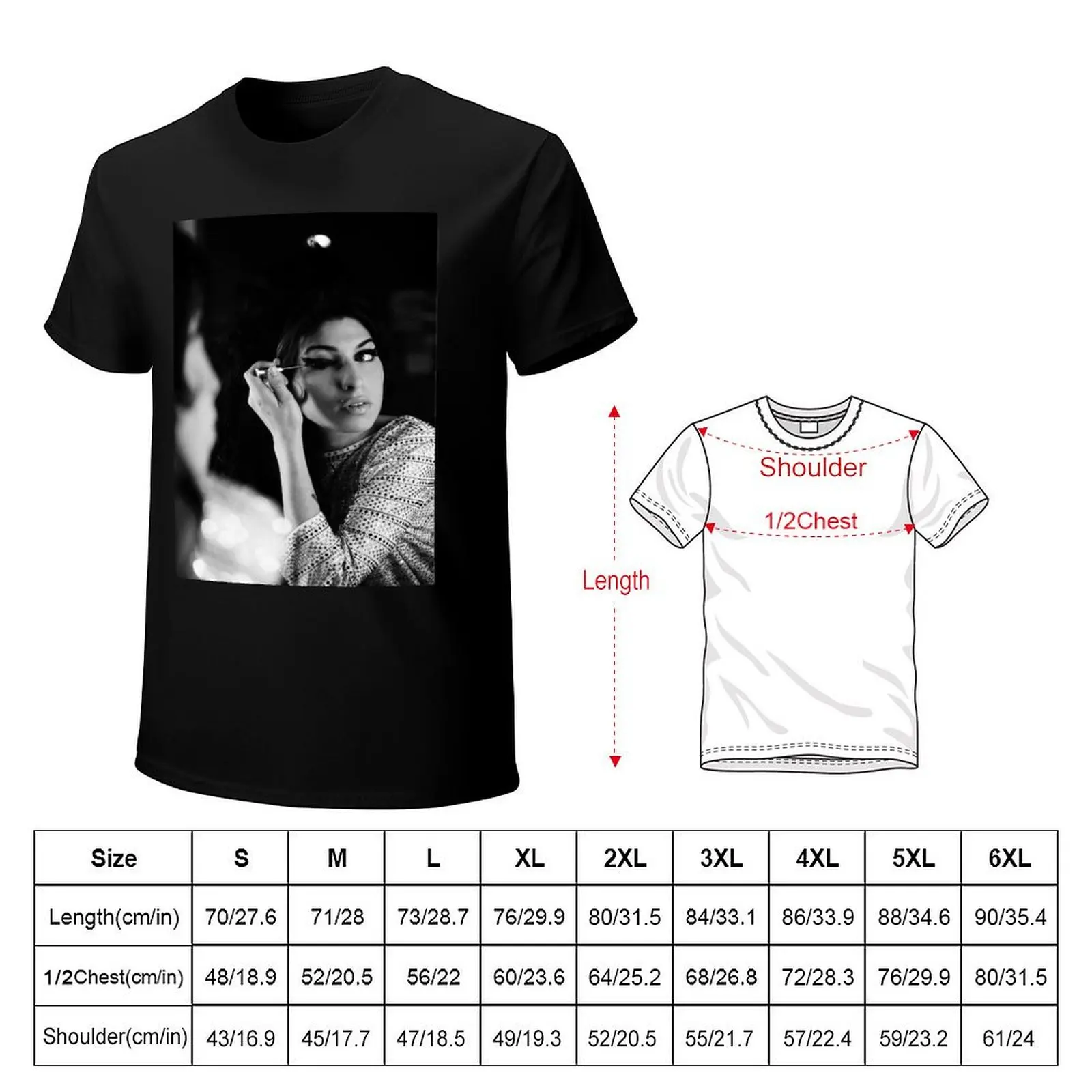Natural Makeup Beauty Women T-Shirt Soft Touch Basic Cotton T-Shirt
