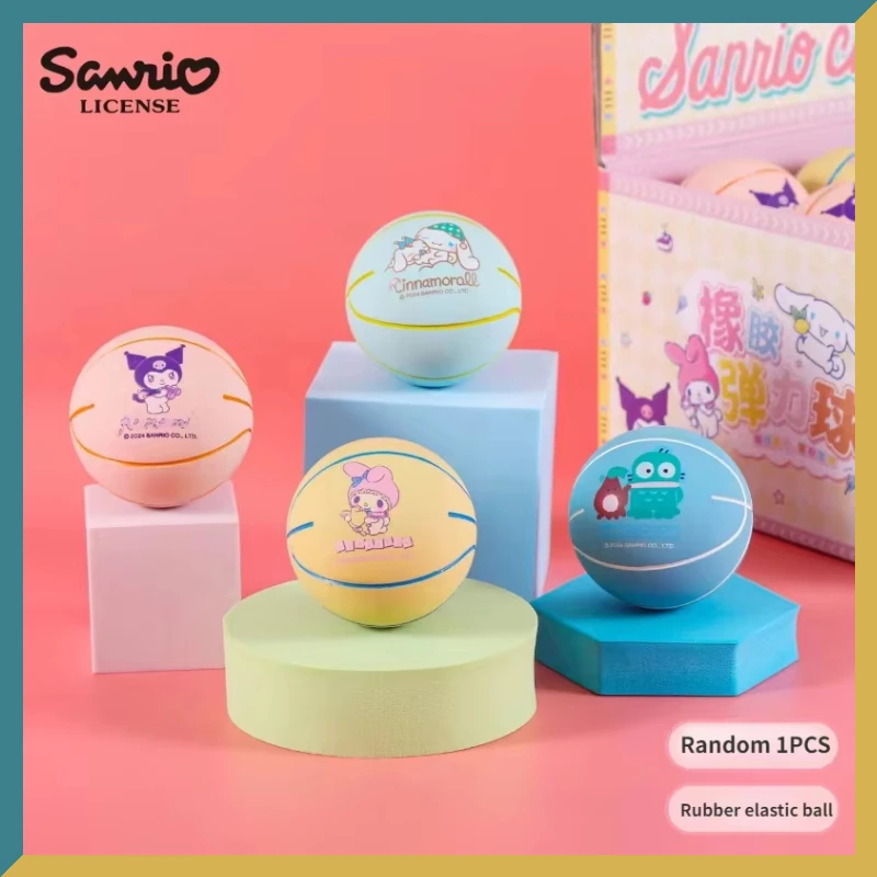 

MINISO Sanrio Kuromi Rubber Elastic Ball Bounce Ball Children's Interactive Competitive Game Outdoor Toy Gift