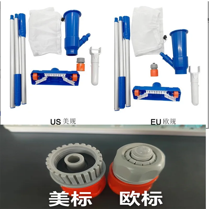 Zestaw do czyszczenia basenu Narzędzia do czyszczenia basenu Konserwacja Basen naziemny Skimmer Siatka Odkurzacz Zestaw narzędzi Gadżety