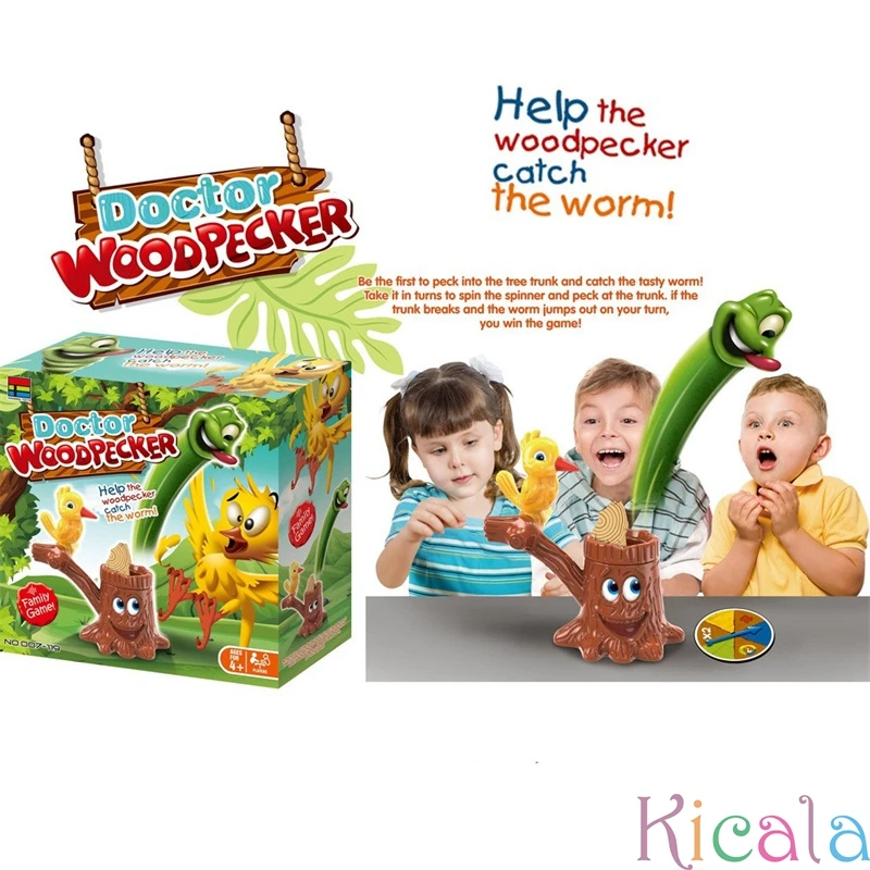 Catch The Worm Game Familiespel Kinderspel Bordspel Interactieve spellen Verbeter het denkvermogen van kinderen Montessori-speelgoed