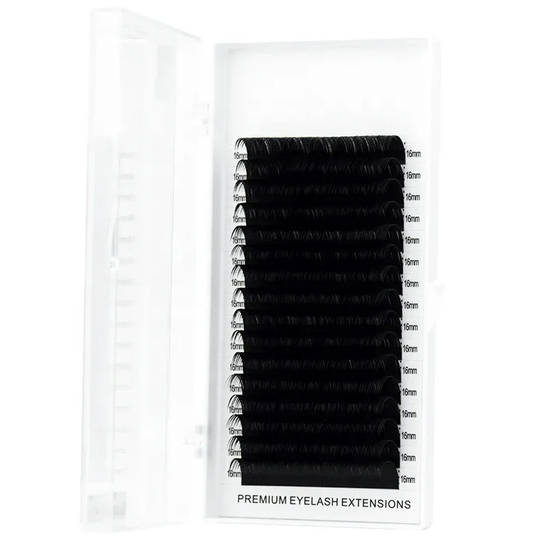 

15PCS 0.05 korean volume eyelash extensions fluffy mega lashes cashmere silk lashes