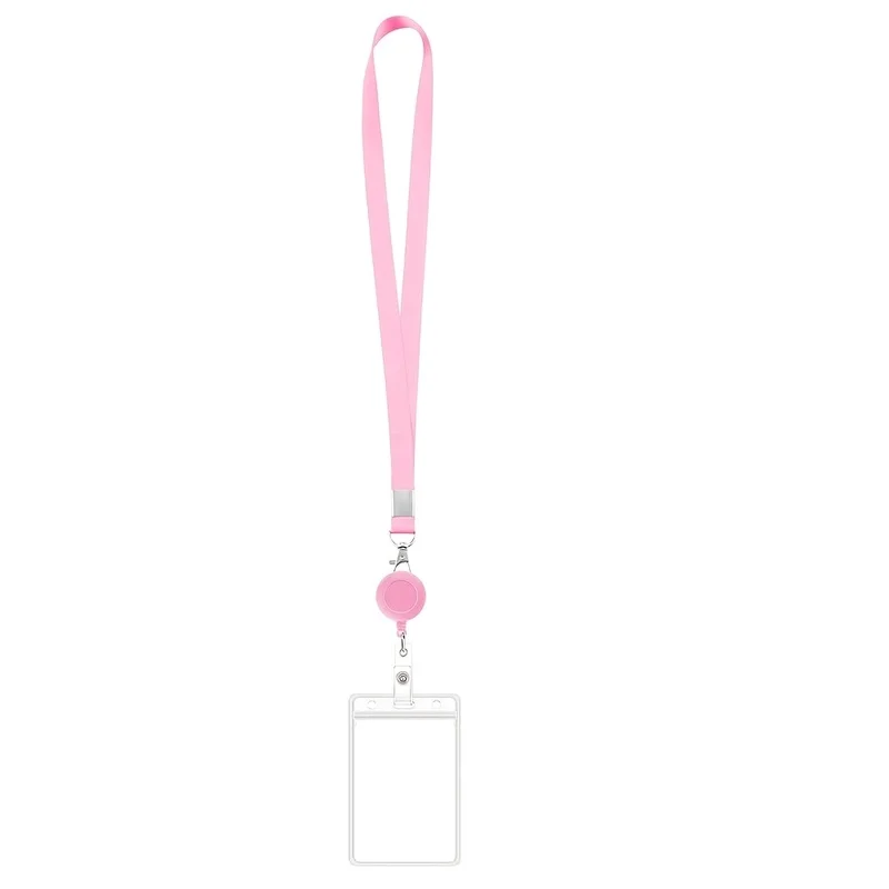 2DID lanyard Retractable lanyard Suitable for cruise ship ID card holders Transparent snap-on ID lanyard view 6