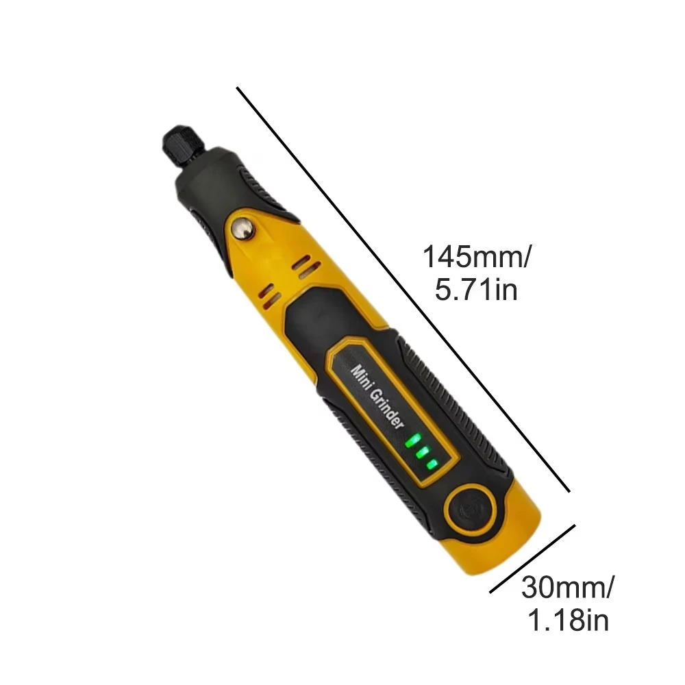 Handheld DIY elektrische slijpmachine met USB-opladen, graveerpen, polijsten, snijden, boren, multifunctionele elektrische pen