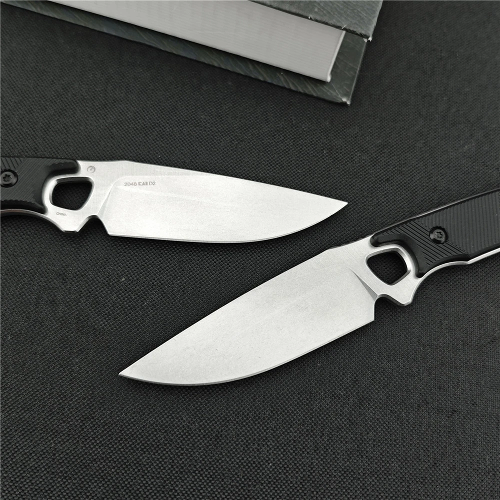 Tactical Pocket Knife 8Cr13Mov Fixed Blade Nylon Fiber Handles Hunting Self Defense Camping EDC Survival Tools