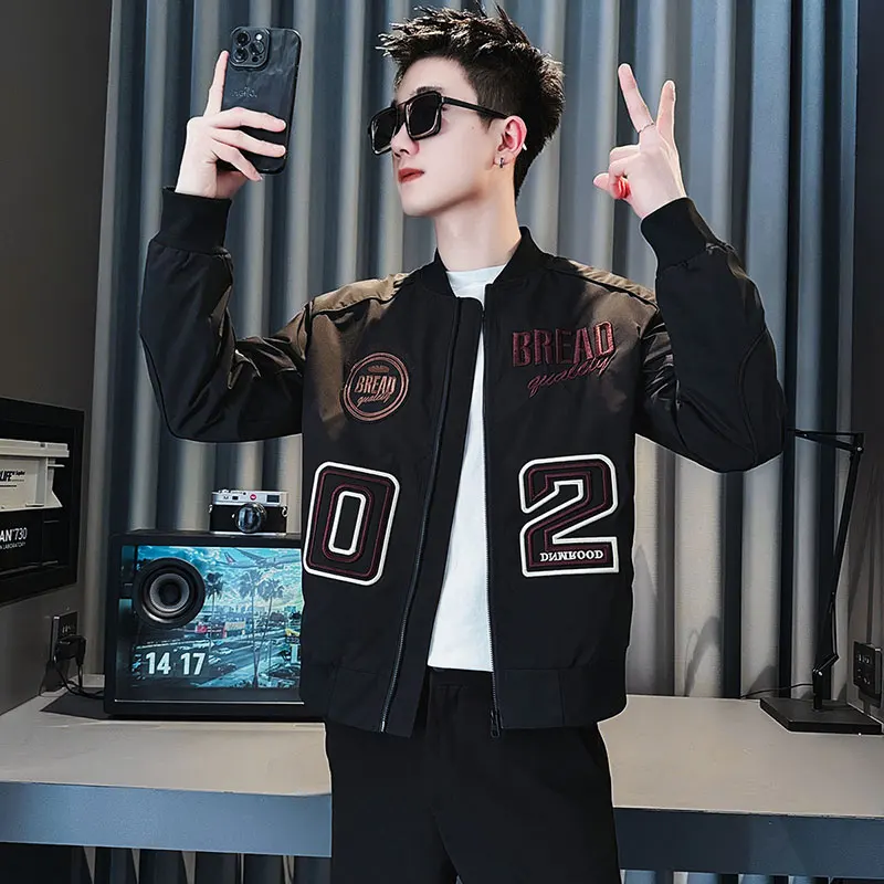 

Модная молодежная мужская куртка XS маленького размера, идеально подходящая для весны и осени, сезонная, для невысоких (рост 55 см), брендовая верхняя одежда, пальто