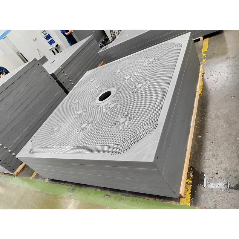 Filter Press Plate HIGH PERFORMANCE MEMBRANE CHAMBER PLATE for SQUEEZING PRESSURE 6,0 MPa FILTERPRESSES 1 Year