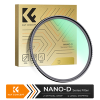 K&F Concept UV MCUV Filter 67mm 72mm 77mm 82mm 52mm 55mm 37-49mm k f Camera Lens UV Filter NANO-D For Nikon Sony Canon Fujifilm