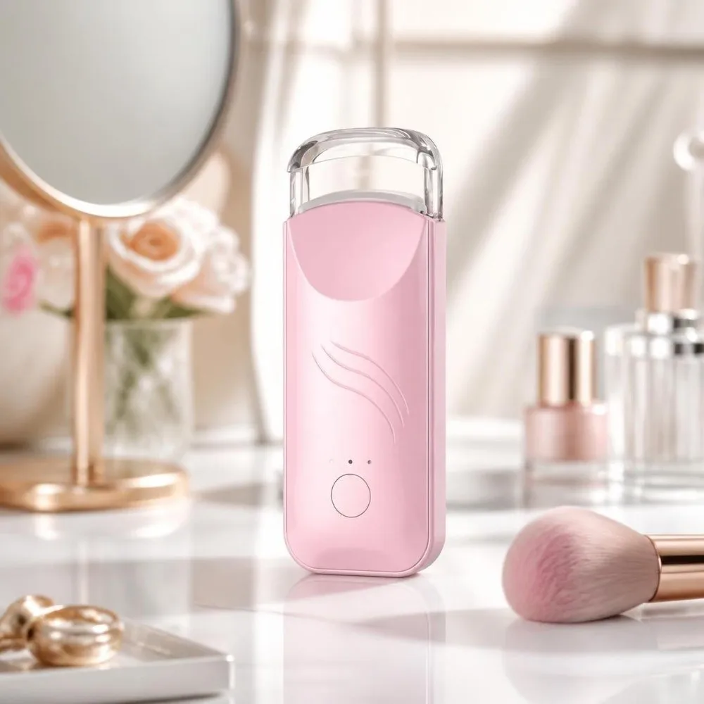 Quick Heating Electric Eyelash Curler Handheld USB Charging Heated Lash Curling Tool Simple Control Long Lasting