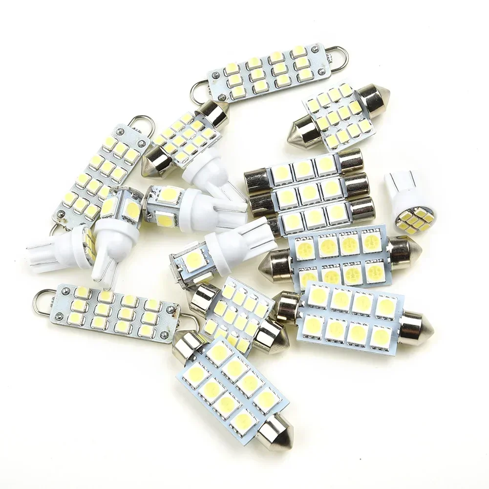 

18Pcs High Quality Car Lights White Interior Ultra Bright LED 18Pcs High Quality Car Lights White Interior Ultra Bright LED