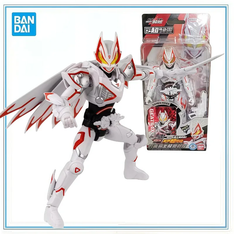 

BANDAI в наличии, натуральная звуковая фигурка KAMEN RIDER GEATS, фигурка аниме, фигурки, модель Collectio, игрушечная модель, украшение