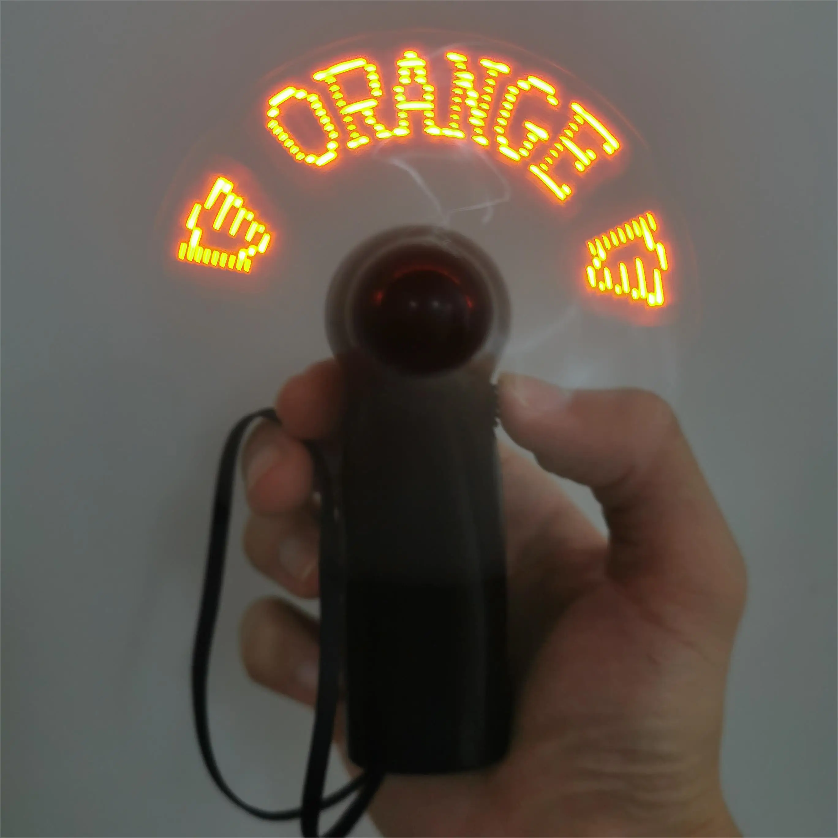 6-20 stuks aangepaste LED-ventilator gepersonaliseerde draagbare ventilatoren voorstel geschenken oplichten ventilator buiten verjaardag bruids huwelijkscadeau gunsten - afbeelding 1