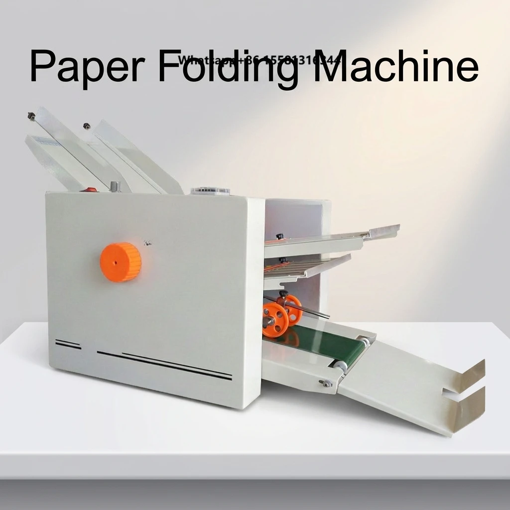 Factory direct sales efficient ZE-8B/4 desktop automatic folding machine for folding manuals, flyers, brochures