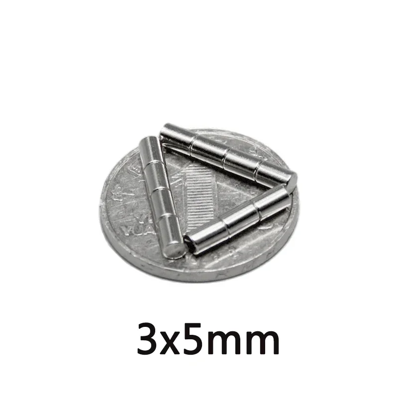 

3x5 Small Round Magnets 3mm*5mm For Home Refrigerators, Offices DIY 3x5mm Strong Powerful Magnets 3*5 mm
