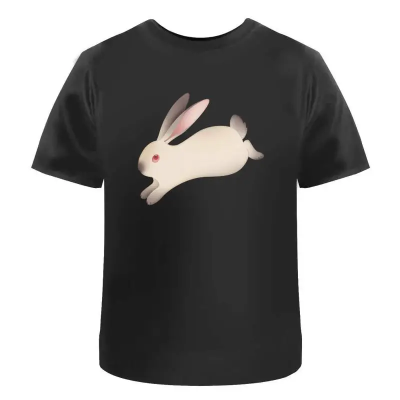 تي شيرت قطني على شكل أرنب كاليفورنيا Ta024410