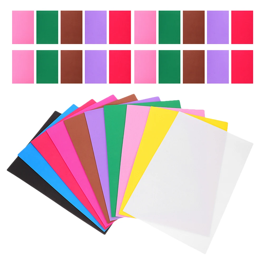 

30pcs Paper 2MM Thick Diy Sponge Sheet s Safe DIY Material Vibrant Colors Easy Craft Supplies Decorative Projects