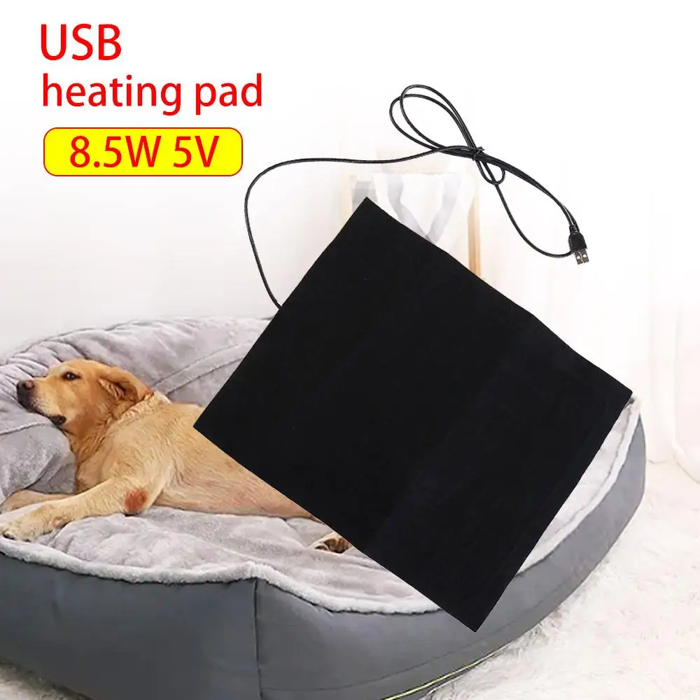 

Keep Warm For Dog Cat Sleeping Seat Cushion Dog Cat Bed Pet Heating Mat Heater Carpet Dog Heating Pad Pet Electric Blanket