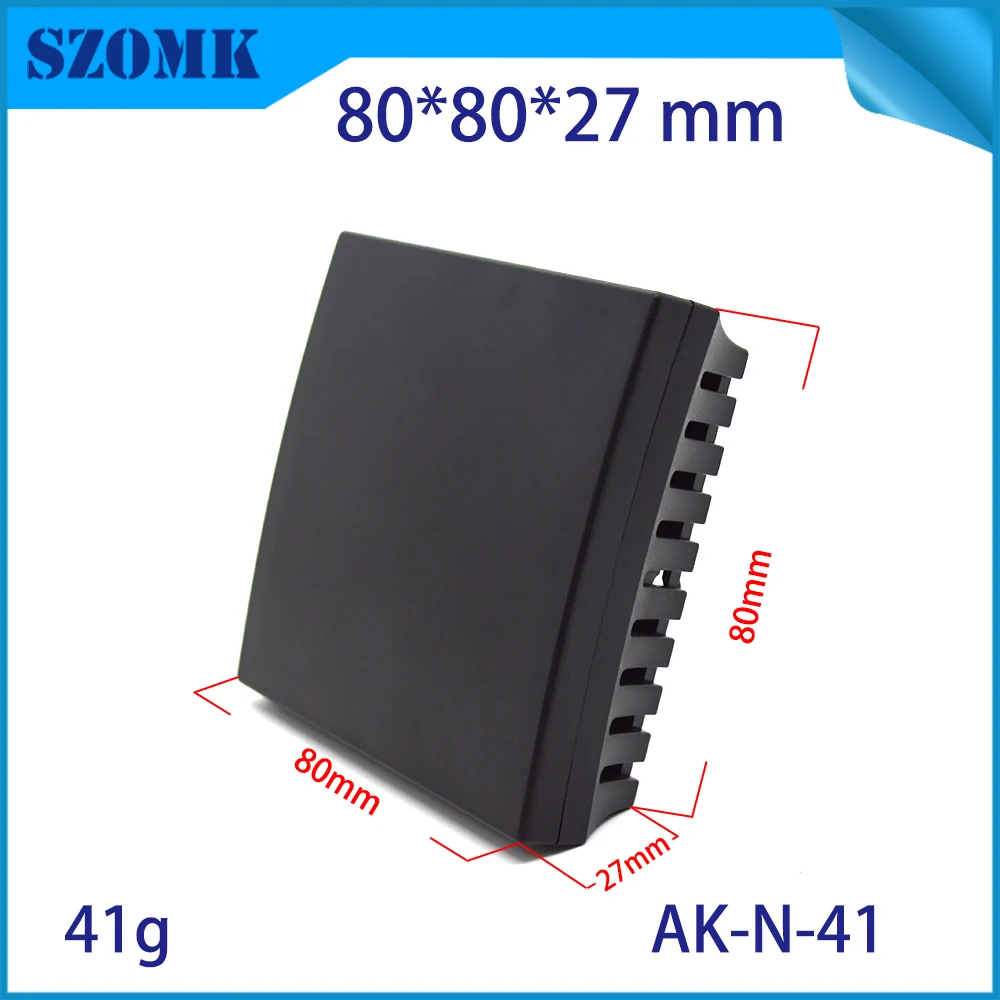 Plastic Junction Box Smoke Sensor Shell Power Enclosure Box Electronic Project Case DIY Electrical Box Dustproof