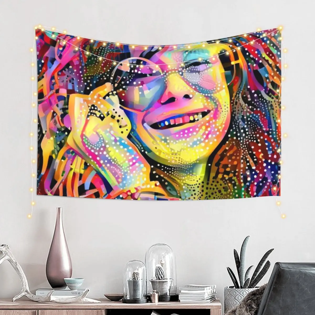 Janice Joplin Tapestry Wall Hanging Decor Decorative Wall Mural Wall Decoration Home And Comfort Decor Tapestry