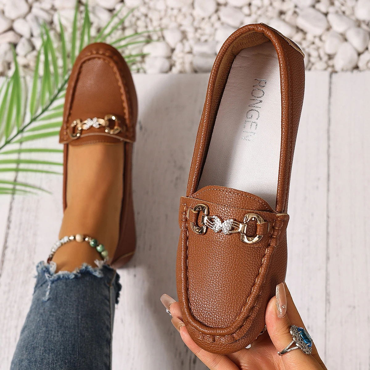 Comfort Slip-On Mary Jane Loafers 2
