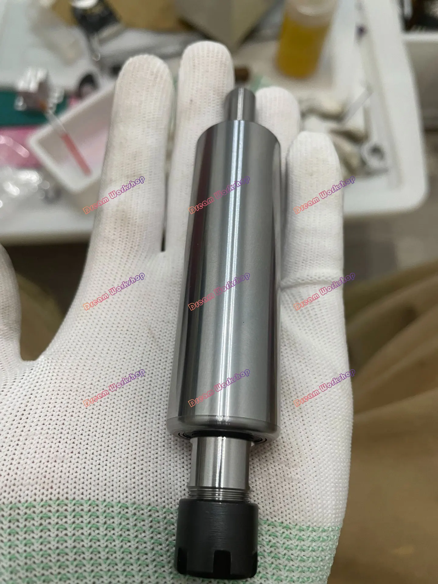 Brand New Brushless Micro Non-powered Spindle Speed 15000RPM Optional ER8/11/16/20 Spindle Diameter 25mm Customizable 20-50mm