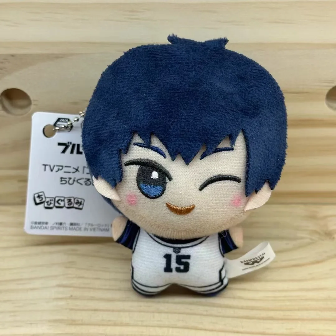 10cm Blue Lock Kawaii Q-Version Plüschfigur Itoshi Sae Anime-Plüsch-Schlüsselanhänger Taschenanhänger Spielzeug als Geschenk