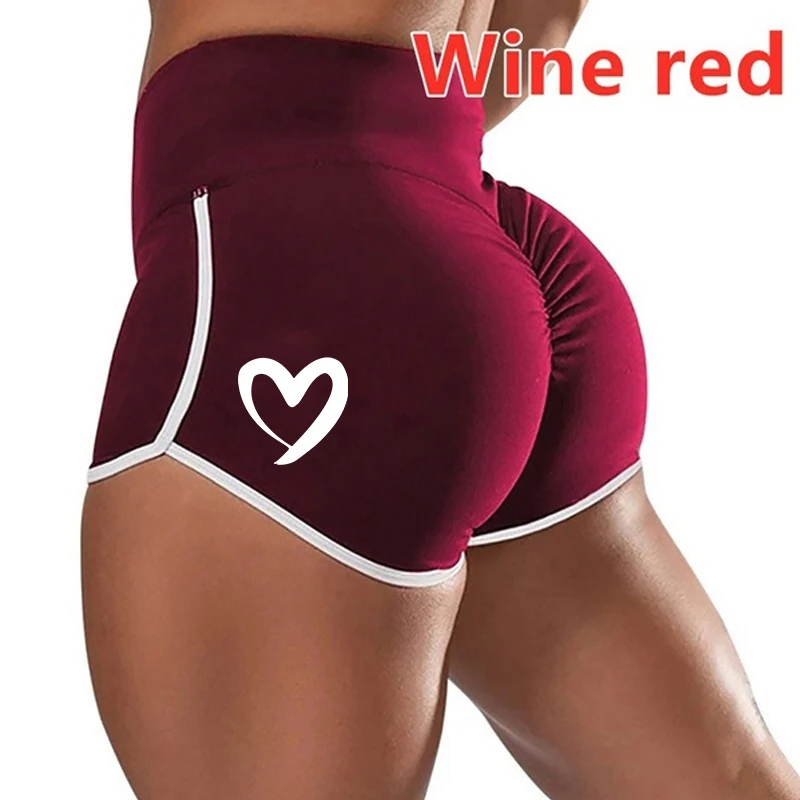 Fashion Women Yoga Shorts Solid Color Tight-fitting Hip Bottom Pantie Gym Workout Elastic Casual Running Sports Short Pants