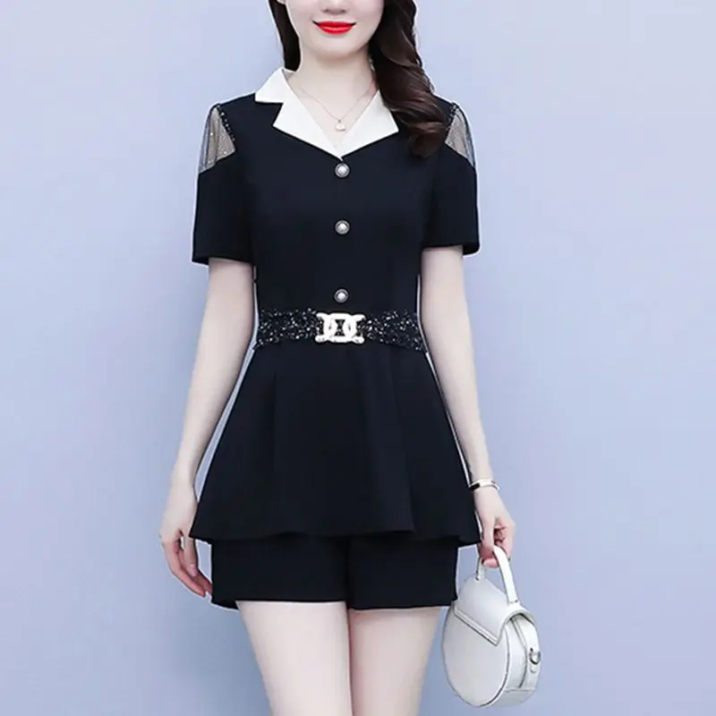 Showcasing Height and Slimming Temperament Fashionable Professional Set 2024 Spring/summer New Fashion Casual Two-piece Set