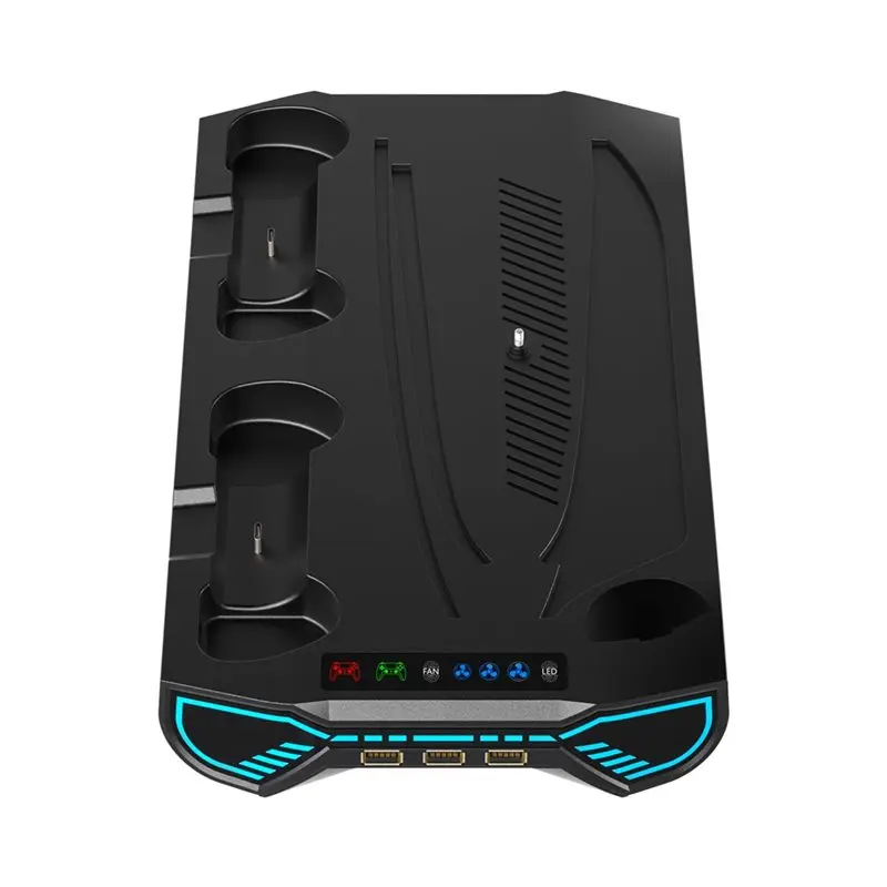 [nouveau-]-station-de-charge-rapide-et-support-de-refroidissement-compatibles-avec-ps5-slim-pro-dotee-d'un-hub-usb-et-d'un-support-pour-casque