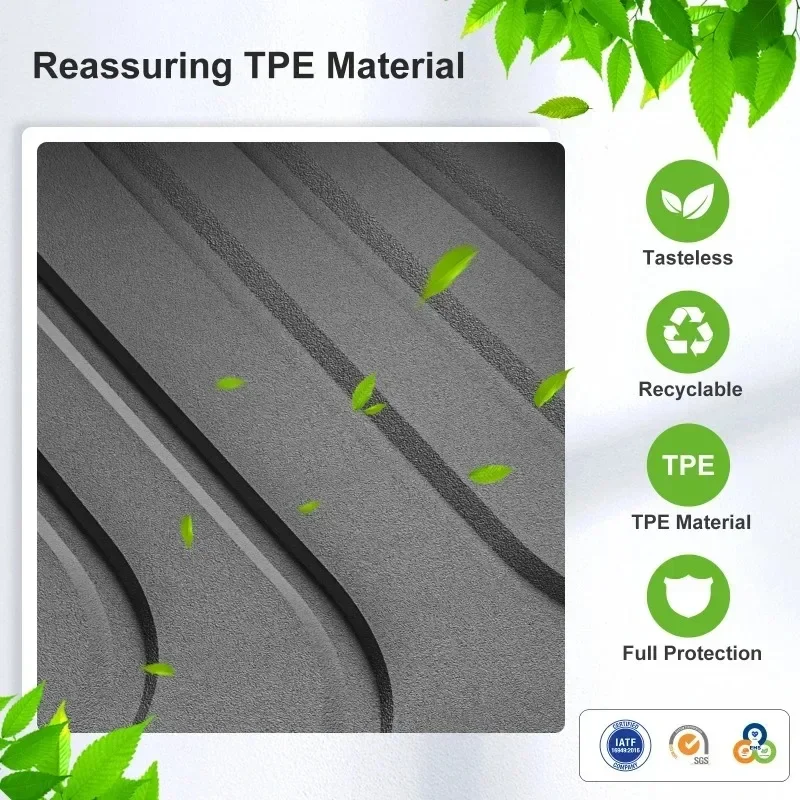 الحصير سيارة لكزس GX550 GX550h 2024 2025 5 مقاعد نموذج الملحقات جذع مسند الظهر وسادة TPE ثلاثية الأبعاد المضادة للانزلاق القدم حصيرة حماية