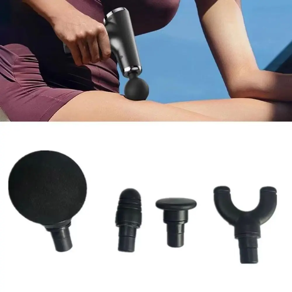 8Pcs 12.5mm Fascia Massager Heads ABS Replacement Massage Stimulator Body Massage Accessory for Body Relaxation Shaping Exercise